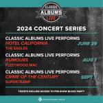 CLASSIC ALBUMS LIVE CONCERT SERIES COMES TO RICHMOND THIS SUMMER