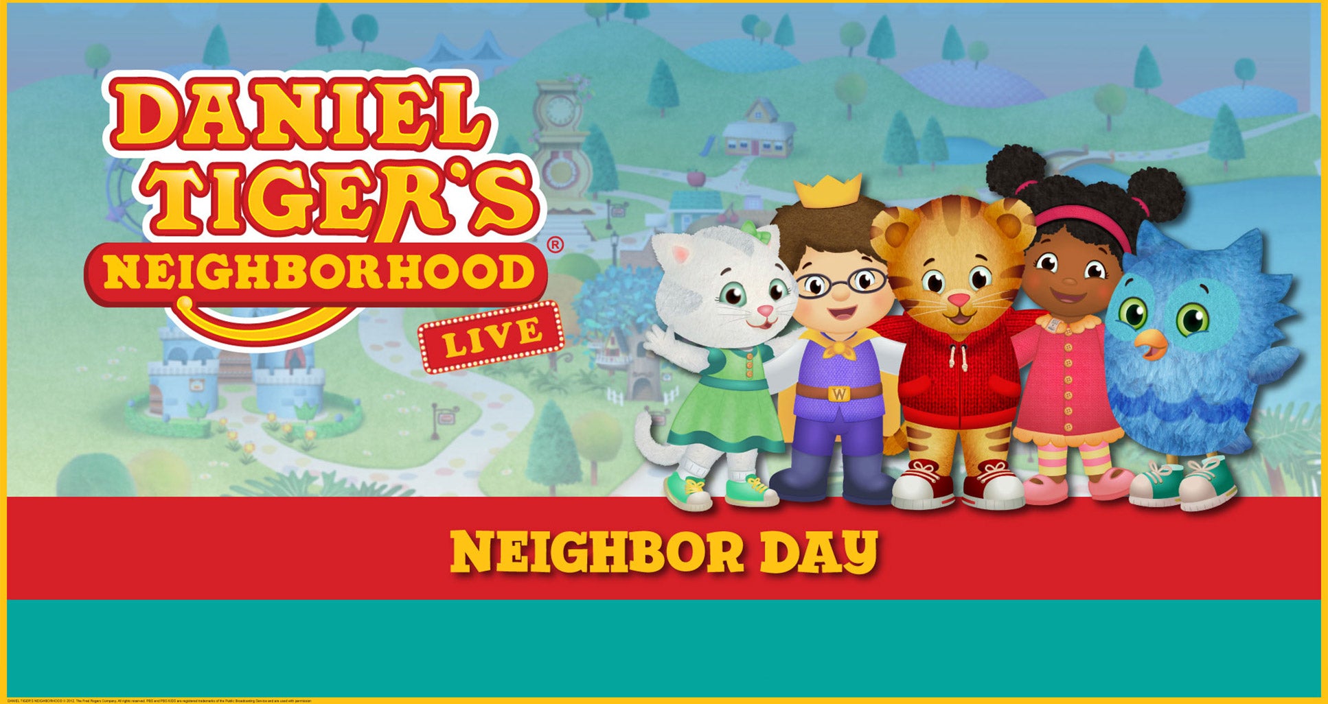 Daniel Tiger's Neighborhood Live! | Dominion Energy Center | Official ...