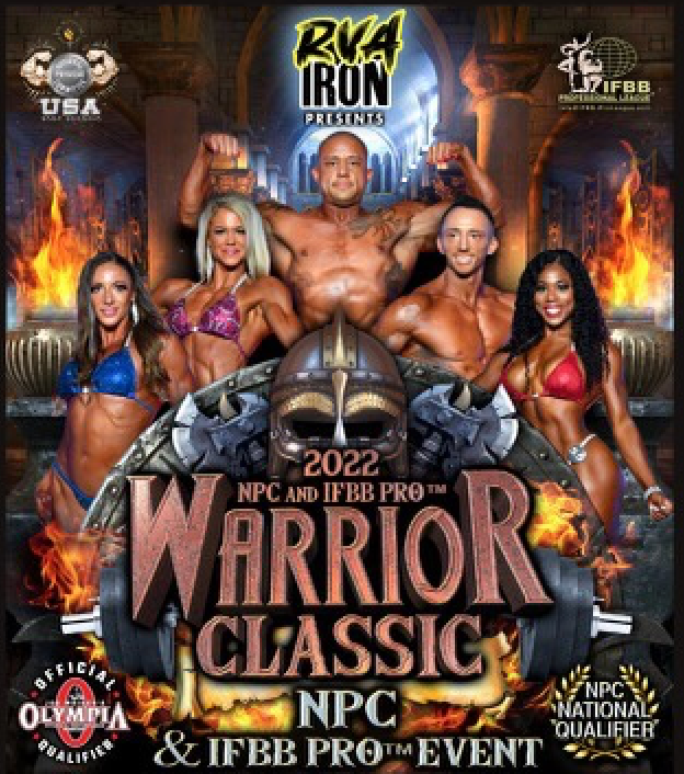 2022 NPC & IFBB Pro Warrior Classic Dominion Energy Center Official